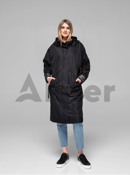 Плащ демисезонный длинный прямой