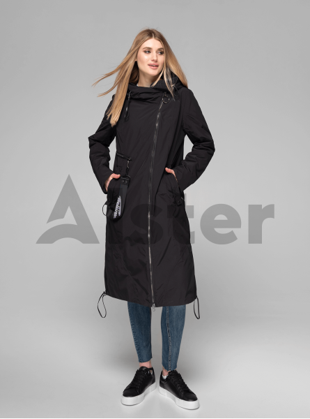 Куртка демисезонная длинная прямая