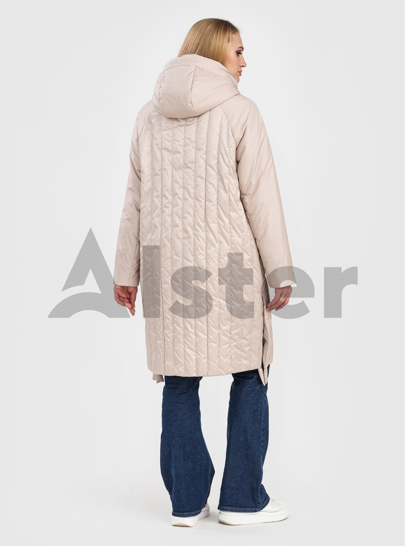 Женский демисезонный плащ Mishele 905 Молоко 52 (MSH905-07): фото - Alster.ua