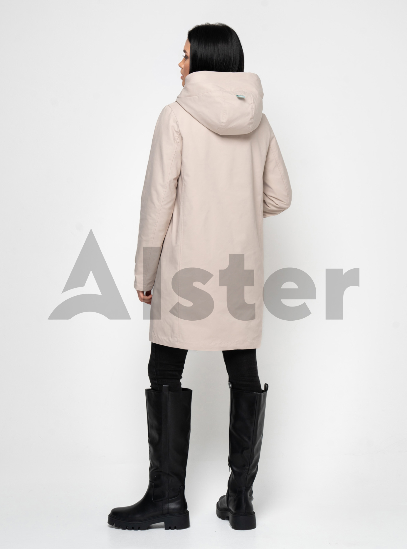 Удлинённая куртка весна/осень 985 Olanmear Бежевый S (OLN985-06): фото - Alster.ua