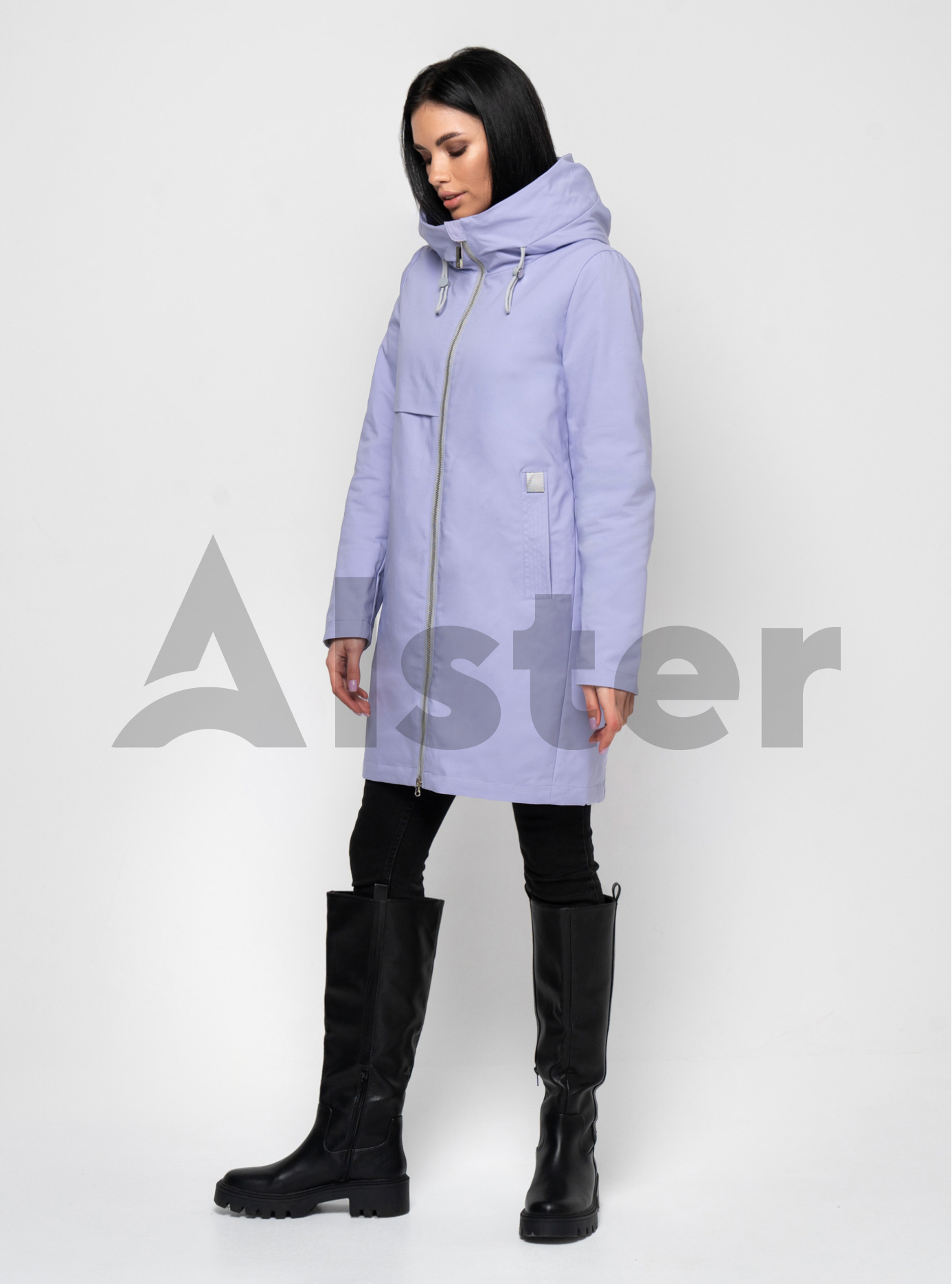 Удлинённая куртка весна/осень 985 Olanmear Лаванда M (OLN985-12): фото - Alster.ua