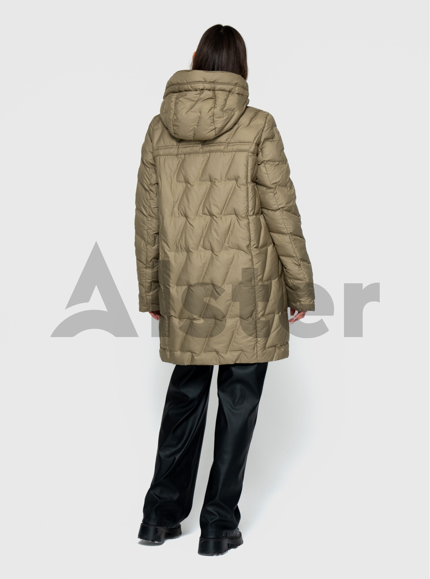 Женская куртка 109 Snow Owl средней длины Хаки S (24C109-06): фото - Alster.ua