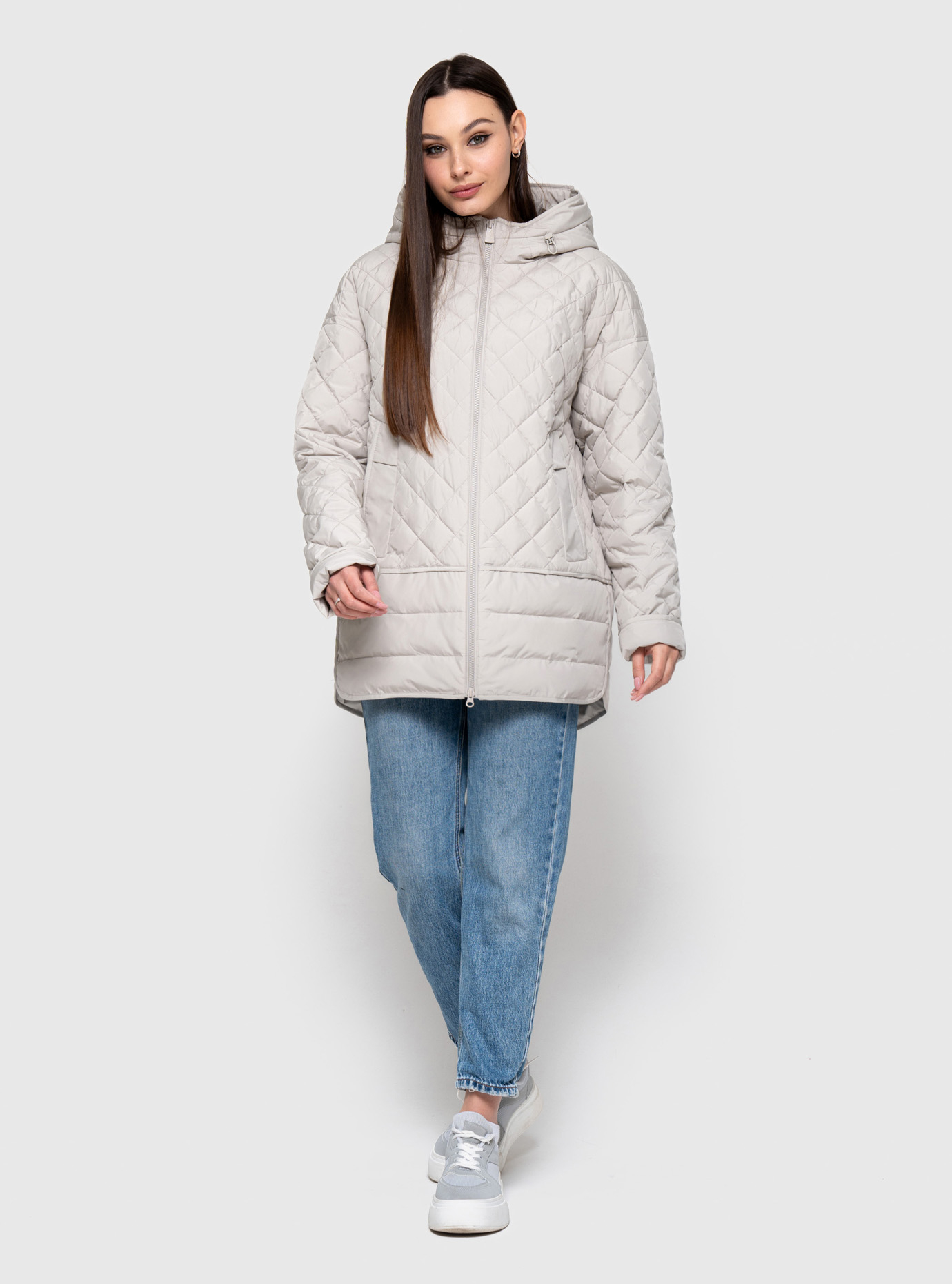 Женская демисезонная куртка Meajiateer 2562 (большие размеры) Бежевый 4XL (MJ2562-10): фото - Alster.ua Женская демисезонная куртка Meajiateer 2562 (большие размеры) Бежевый 4XL (MJ2562-10): фото - Alster.ua