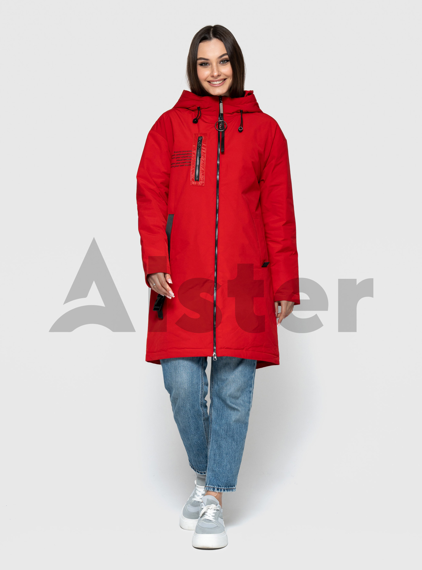 Удлинённая женская куртка 24839 Morango Тёмно-жёлтый 42 (M24839-01): фото - Alster.ua