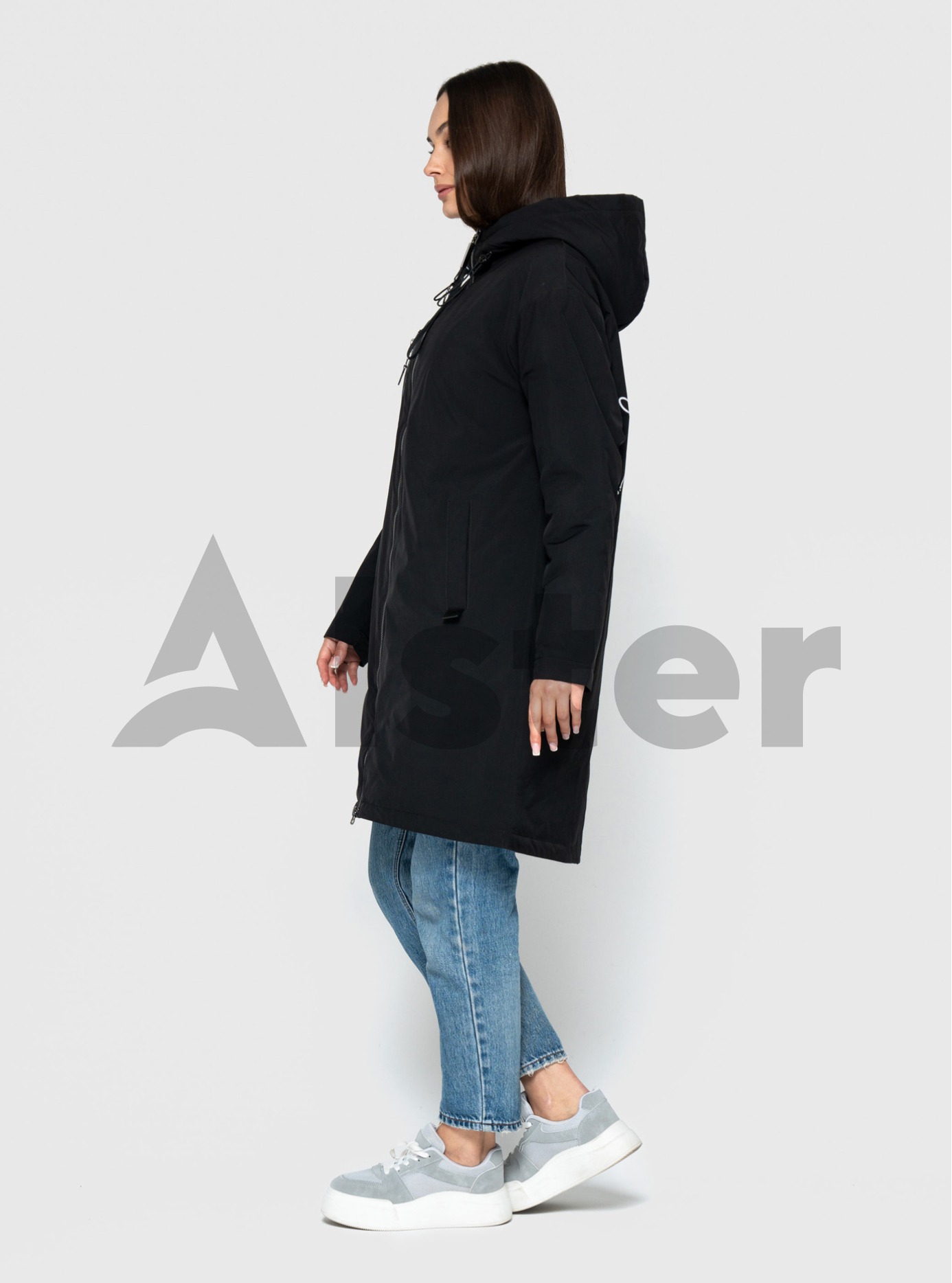 Удлинённая женская куртка 24839 Morango Чёрный 42 (M24839-06): фото - Alster.ua Удлинённая женская куртка 24839 Morango Чёрный 42 (M24839-06): фото - Alster.ua