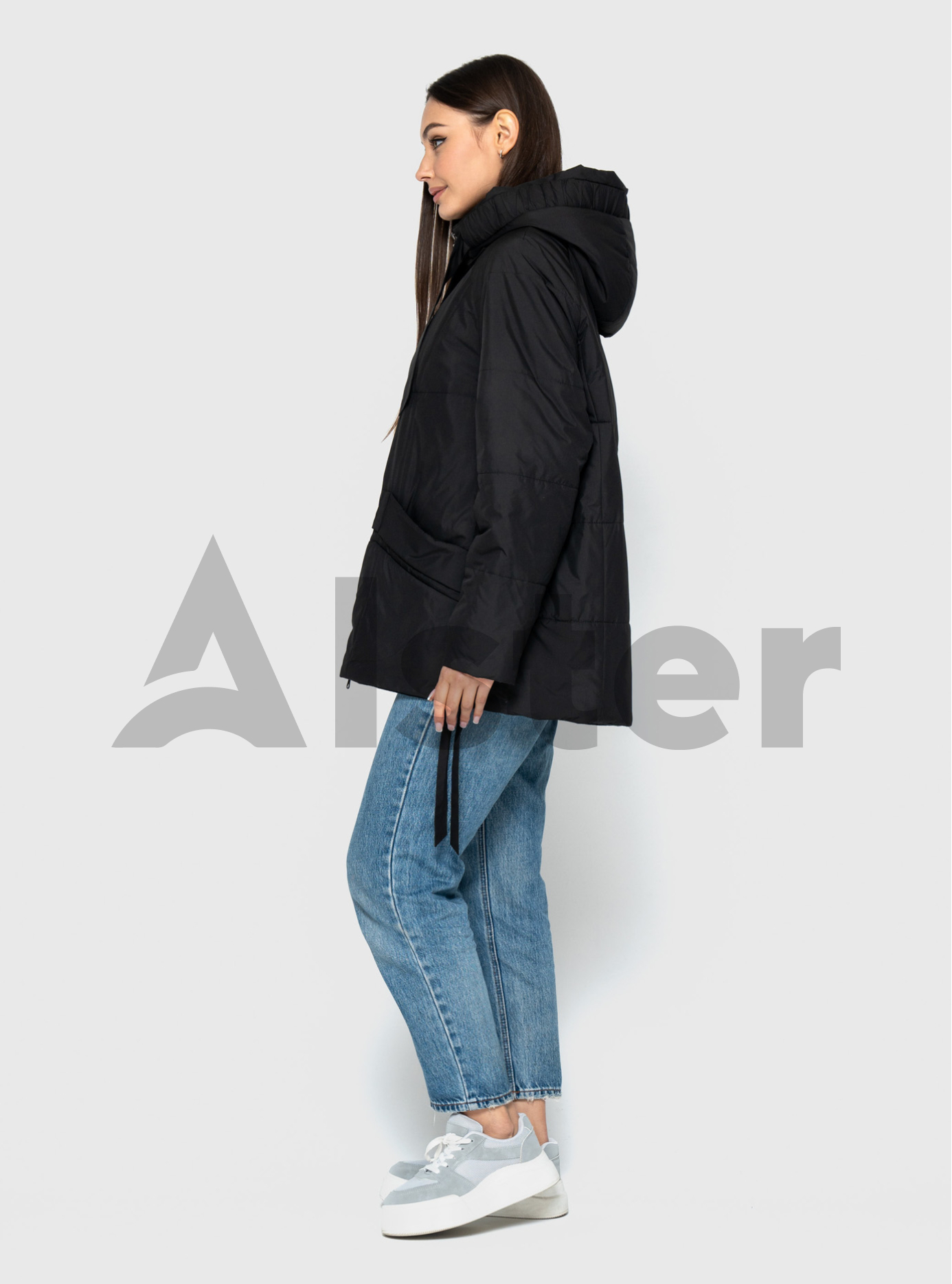 Демисезонная женская куртка 2418 Morango Чёрный 50 (M2418-03): фото - Alster.ua