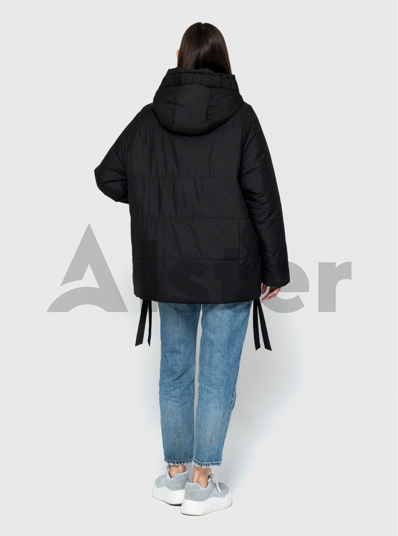 Демисезонная женская куртка 2418 Morango Чёрный 50 (M2418-03): фото - Alster.ua