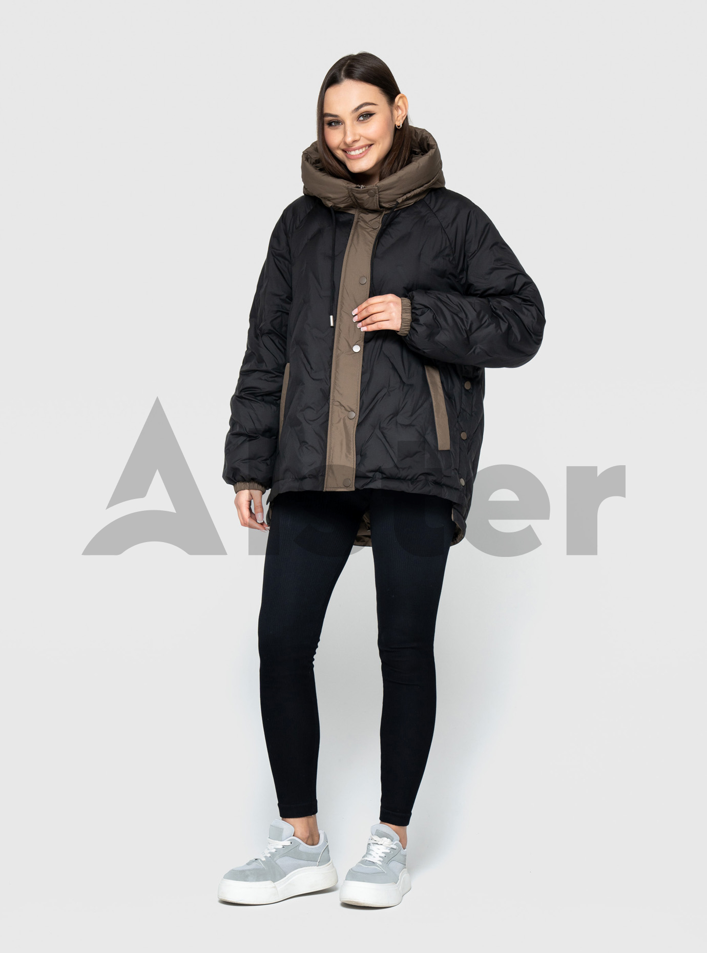 Демисезонная куртка 24927 Morango Чёрный 56 (M24927-11): фото - Alster.ua