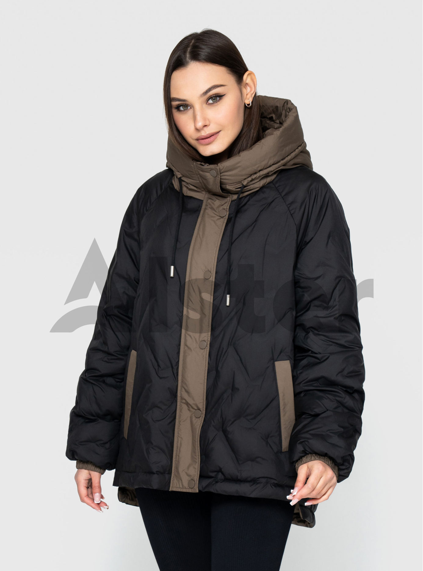 Демисезонная куртка 24927 Morango Чёрный 46 (M24927-01): фото - Alster.ua Демисезонная куртка 24927 Morango Чёрный 46 (M24927-01): фото - Alster.ua