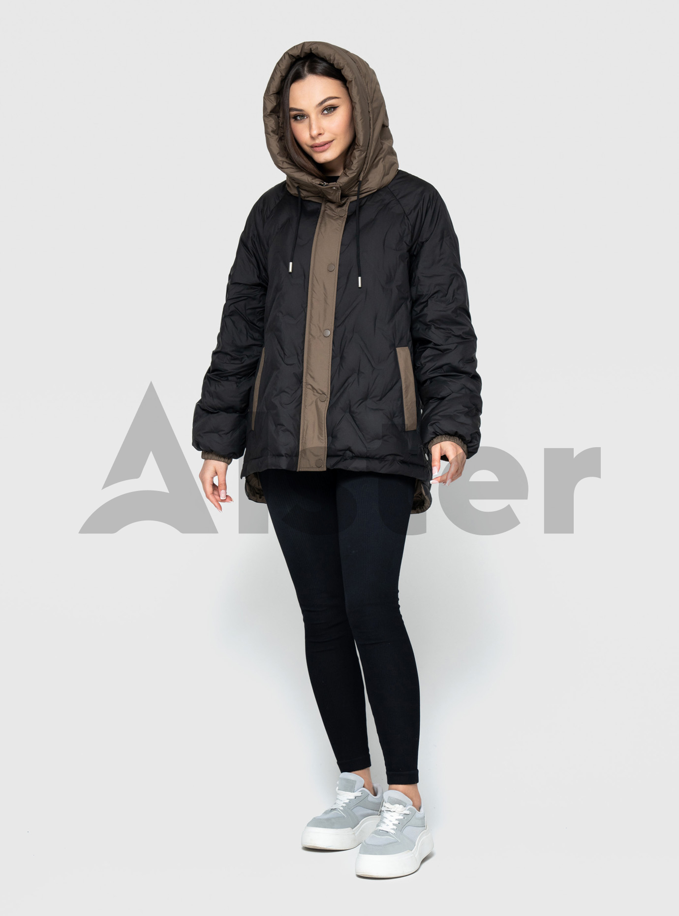 Демисезонная куртка 24927 Morango Чёрный 46 (M24927-01): фото - Alster.ua Демисезонная куртка 24927 Morango Чёрный 46 (M24927-01): фото - Alster.ua