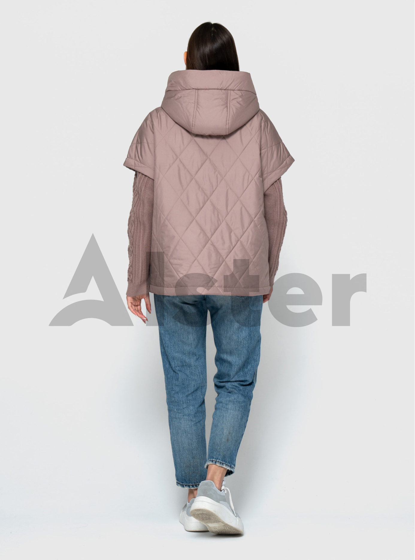 Демисезонная женская куртка-трансформер 5236 Визон 50 (QP5236-13): фото - Alster.ua