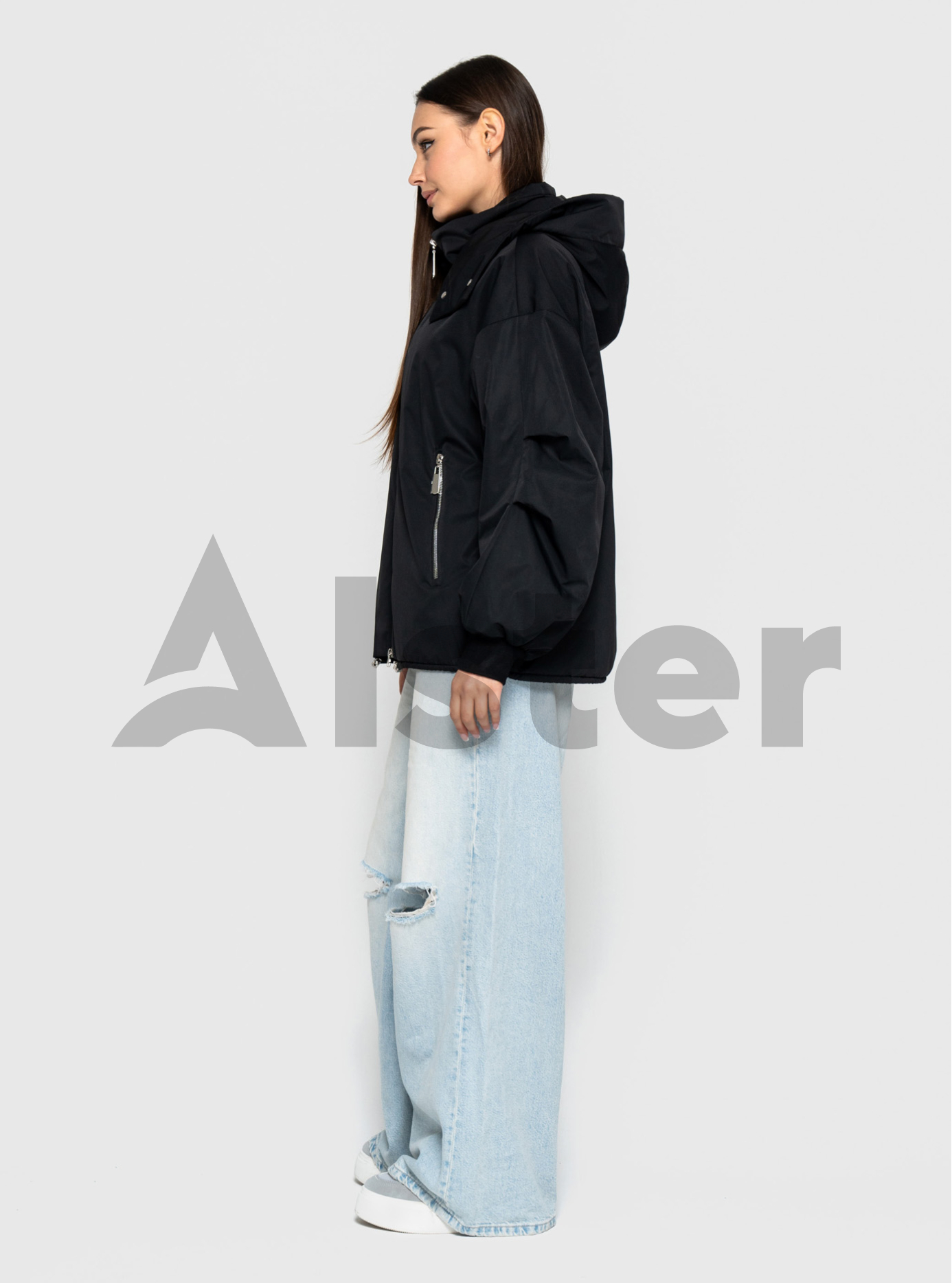 Короткая женская куртка 25C345 Snow Owl весна/осень Чёрный S (25C345-01): фото - Alster.ua