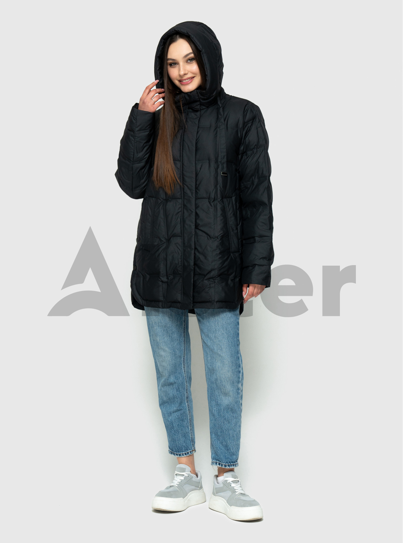 Демисезонная женская куртка 25C760 Snow Owl Чёрный 3XL (25C760-10): фото - Alster.ua