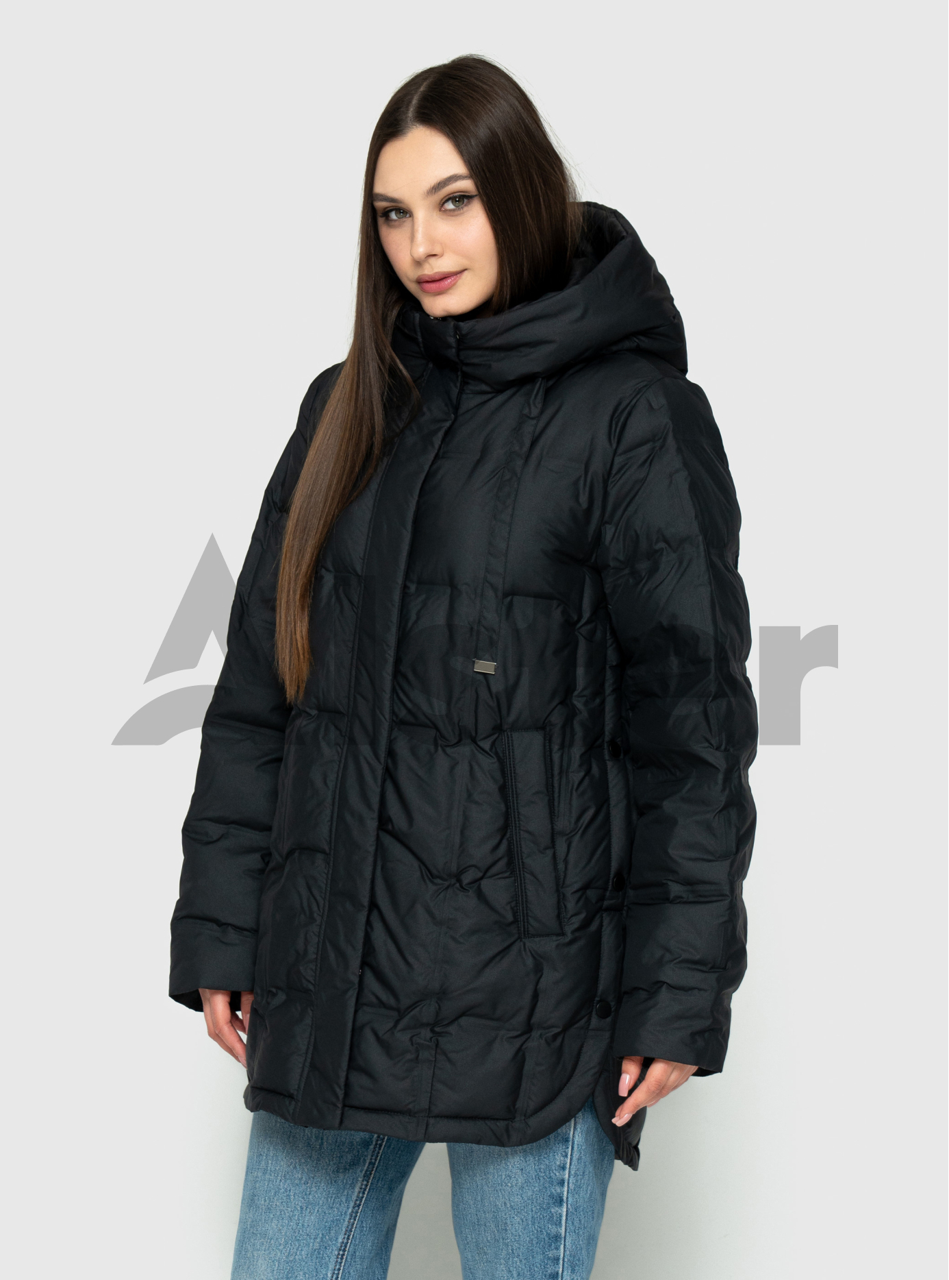 Демисезонная женская куртка 25C760 Snow Owl Чёрный 3XL (25C760-10): фото - Alster.ua