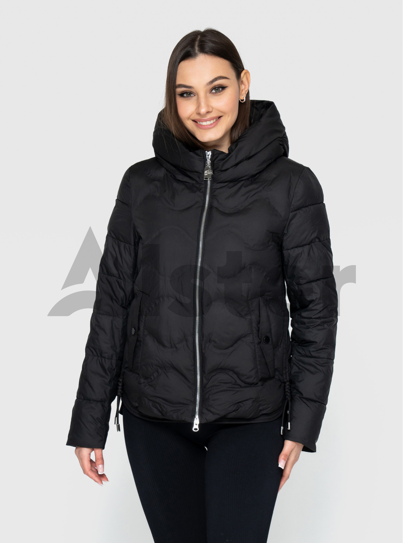 Женская короткая куртка 2505 Visdeer Чёрный 2XL (VS2505-21): фото - Alster.ua Женская короткая куртка 2505 Visdeer Чёрный 2XL (VS2505-21): фото - Alster.ua