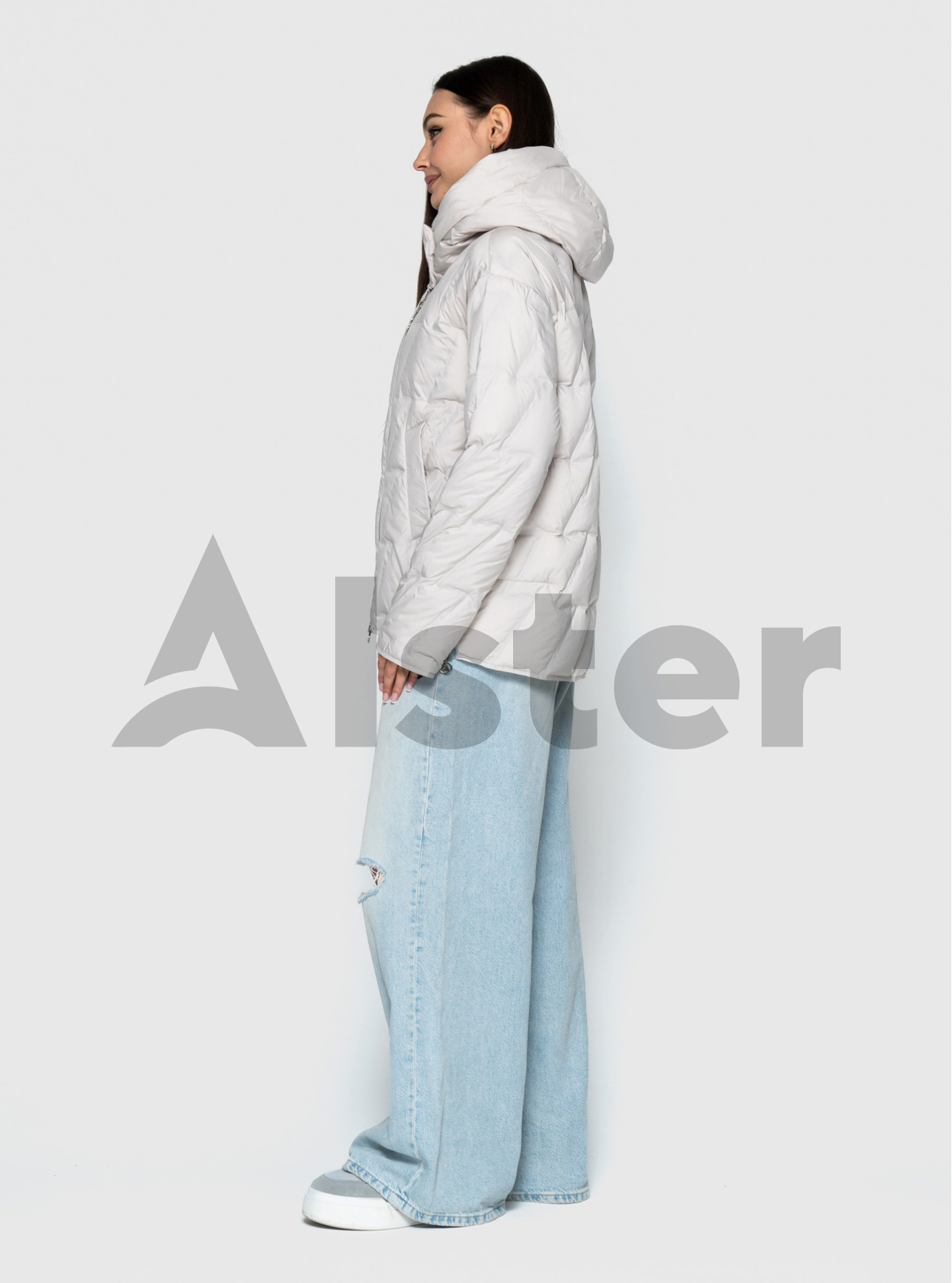 Женская демисезонная куртка 25100 Visdeer Молоко 54 (VS25100-12): фото - Alster.ua