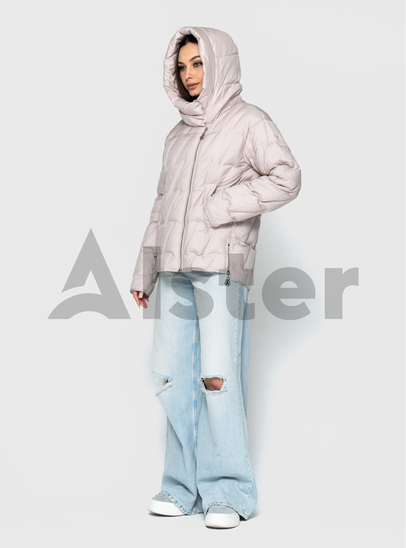 Женская демисезонная куртка 25100 Visdeer Бежевый 54 (VS25100-18): фото - Alster.ua