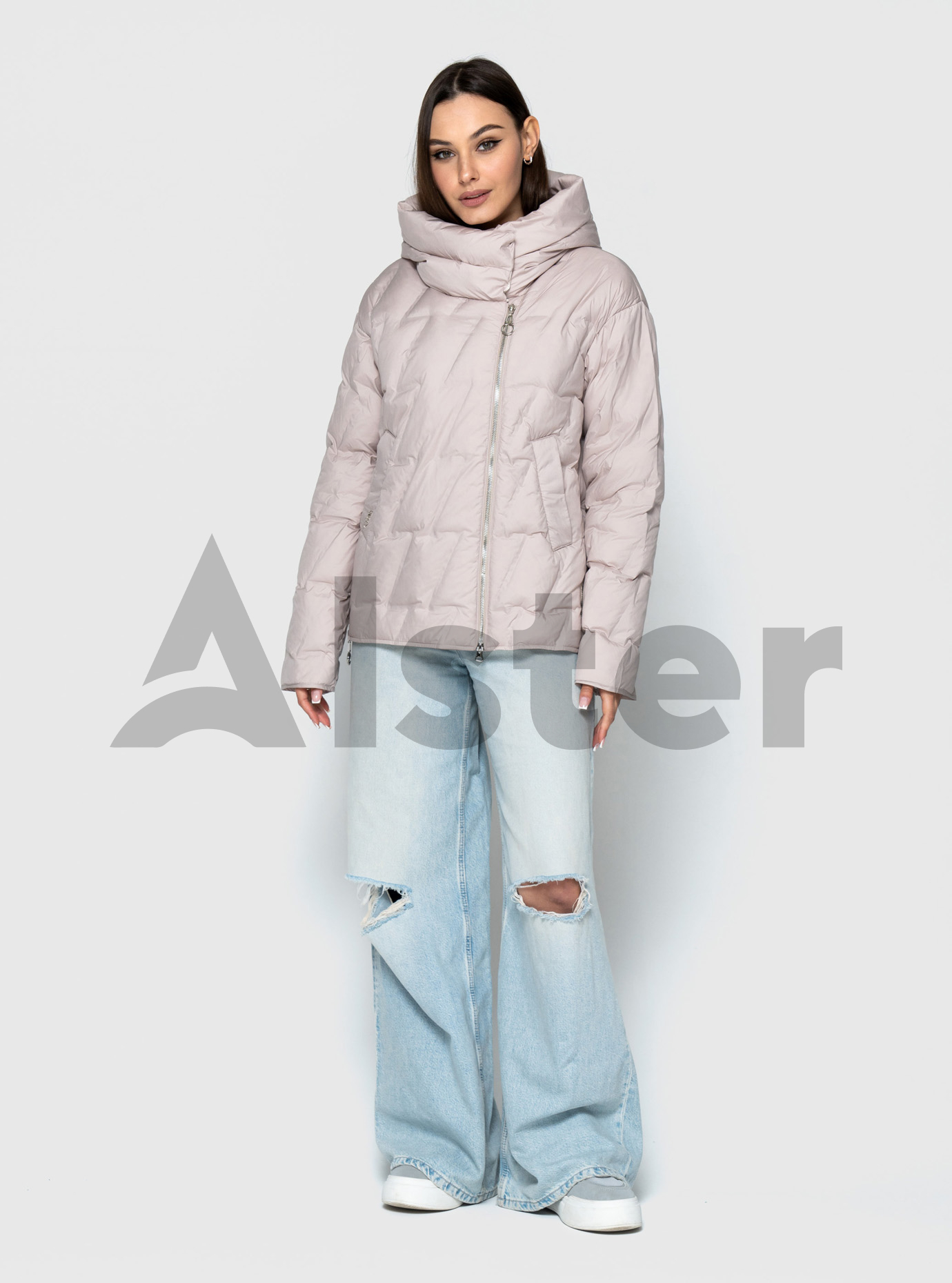 Женская демисезонная куртка 25100 Visdeer Бежевый 54 (VS25100-18): фото - Alster.ua