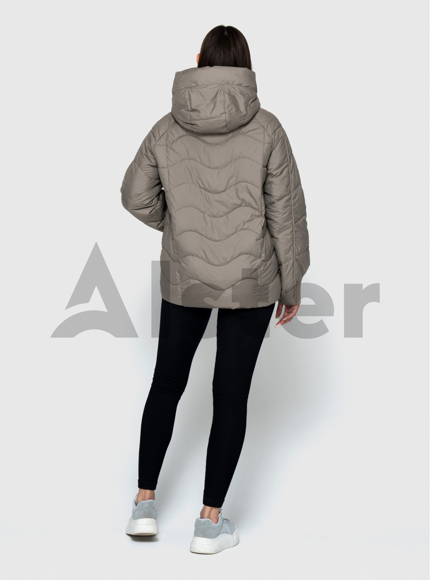 Женская куртка 2581 Visdeer весна/осень Бежевый 52 (VS2581-21): фото - Alster.ua