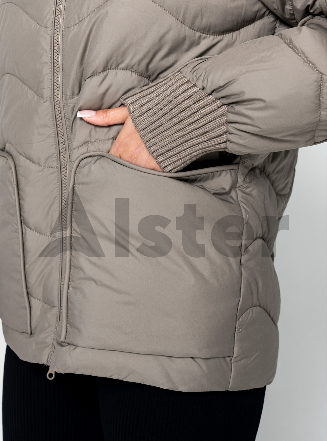 Женская куртка 2581 Visdeer весна/осень Бежевый 52 (VS2581-21): фото - Alster.ua