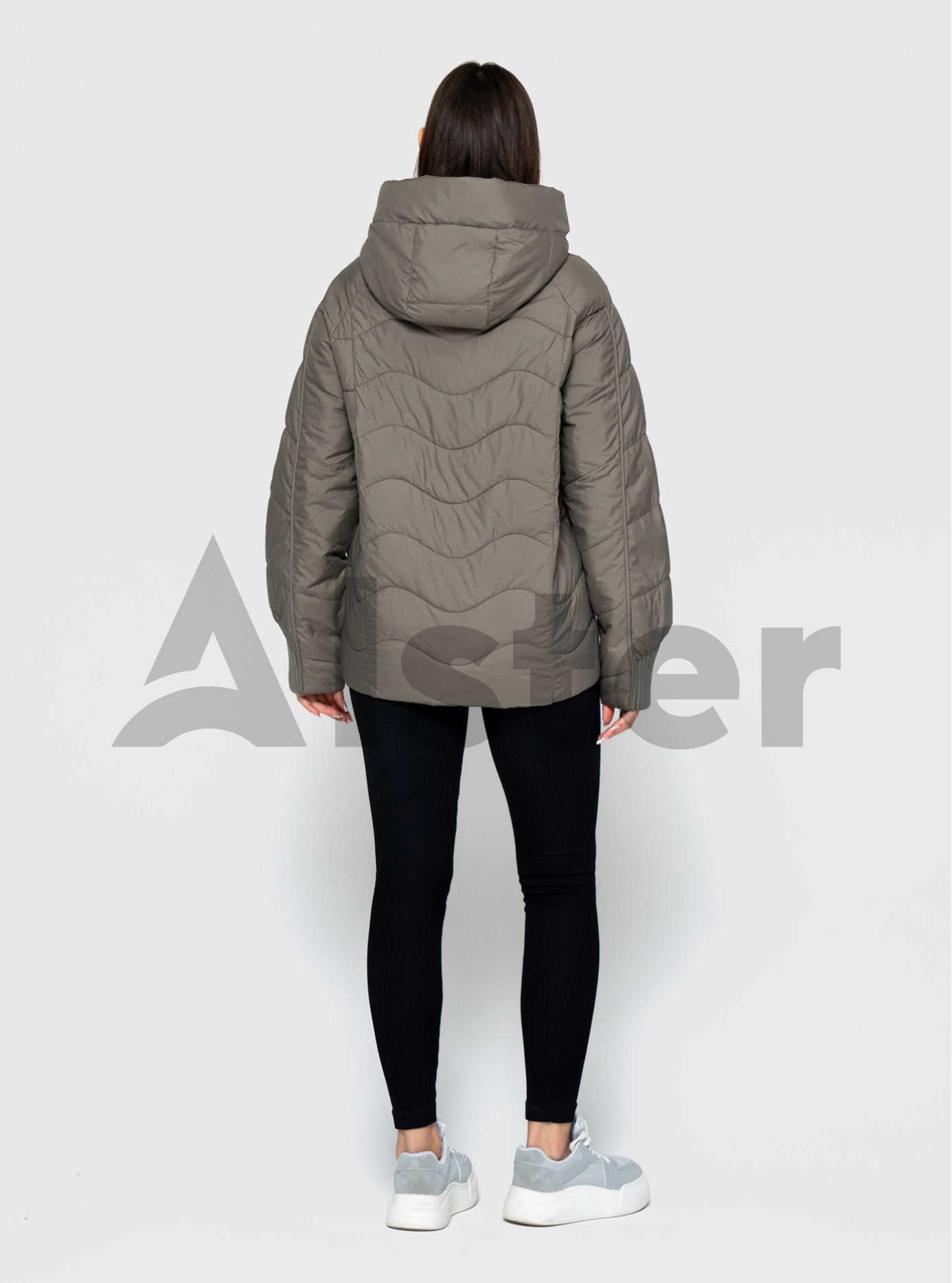 Женская куртка 2581 Visdeer весна/осень Светло-оливковый 42 (VS2581-06): фото - Alster.ua