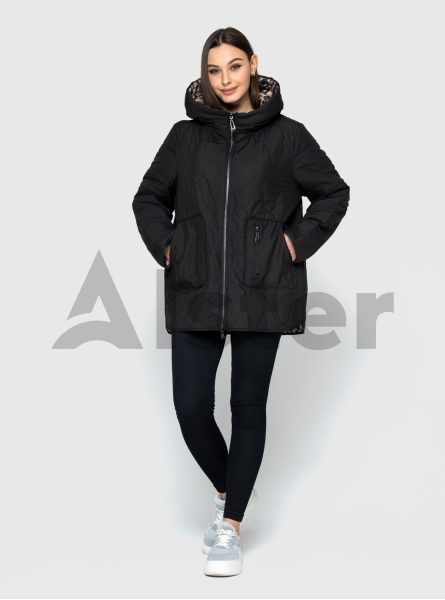 Женская двусторонняя куртка 2591 Visdeer (большие размеры)