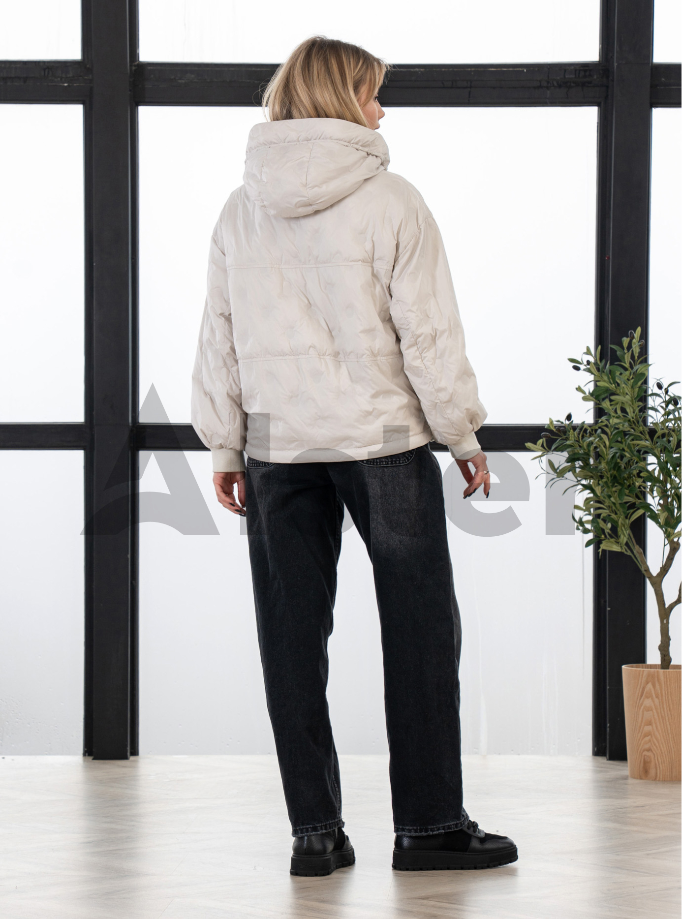 Женская демисезонная куртка Jc.Rosy Pink 2788 Молоко 44 (JRP2788-02): фото - Alster.ua