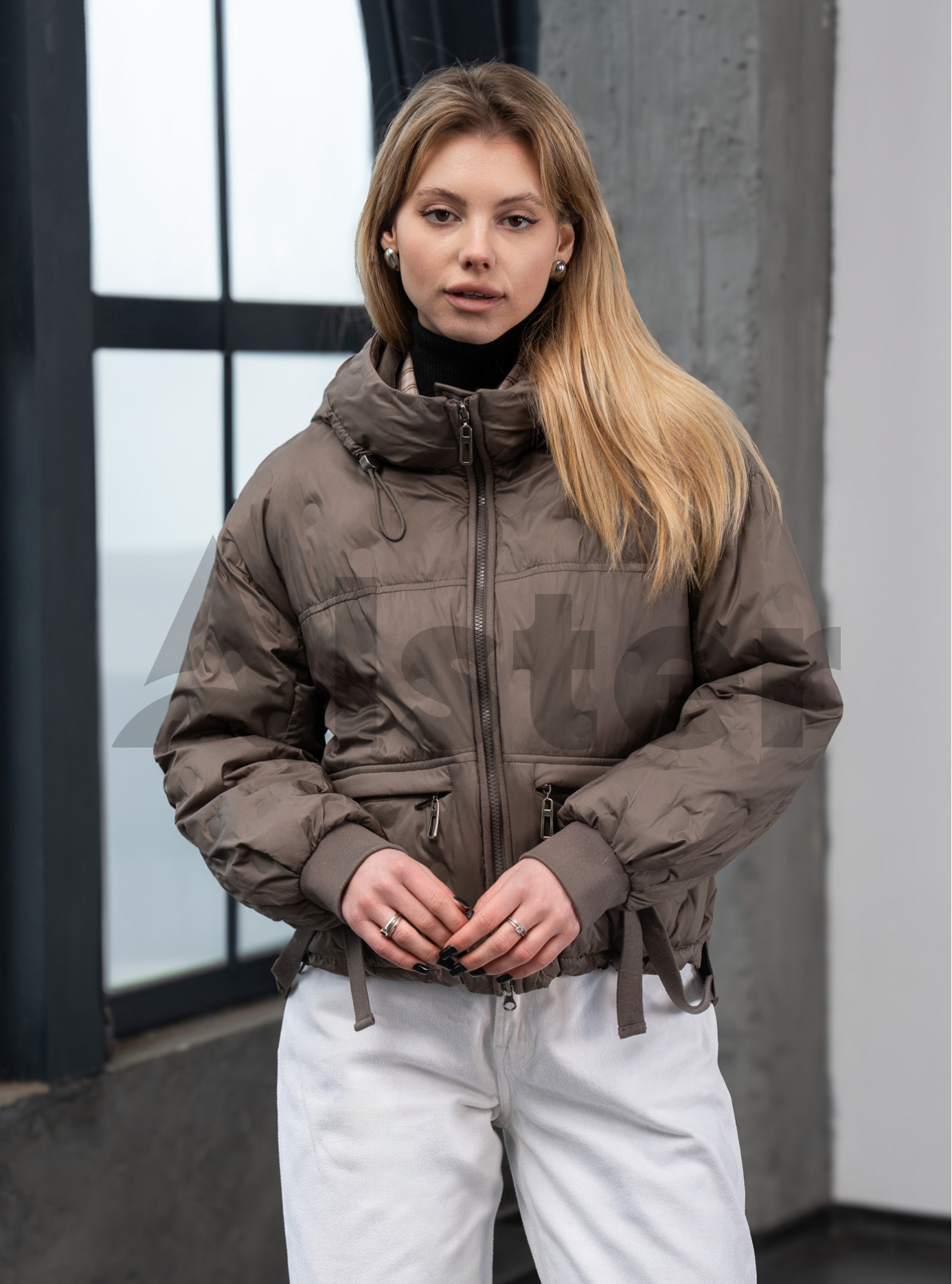 Женская демисезонная куртка Jc.Rosy Pink 2788 Хаки 42 (JRP2788-16): фото - Alster.ua Женская демисезонная куртка Jc.Rosy Pink 2788 Хаки 42 (JRP2788-16): фото - Alster.ua