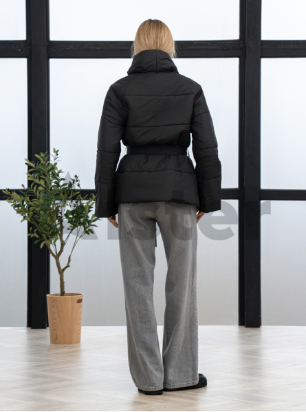 Демисезонная куртка с поясом Kattaleya 598