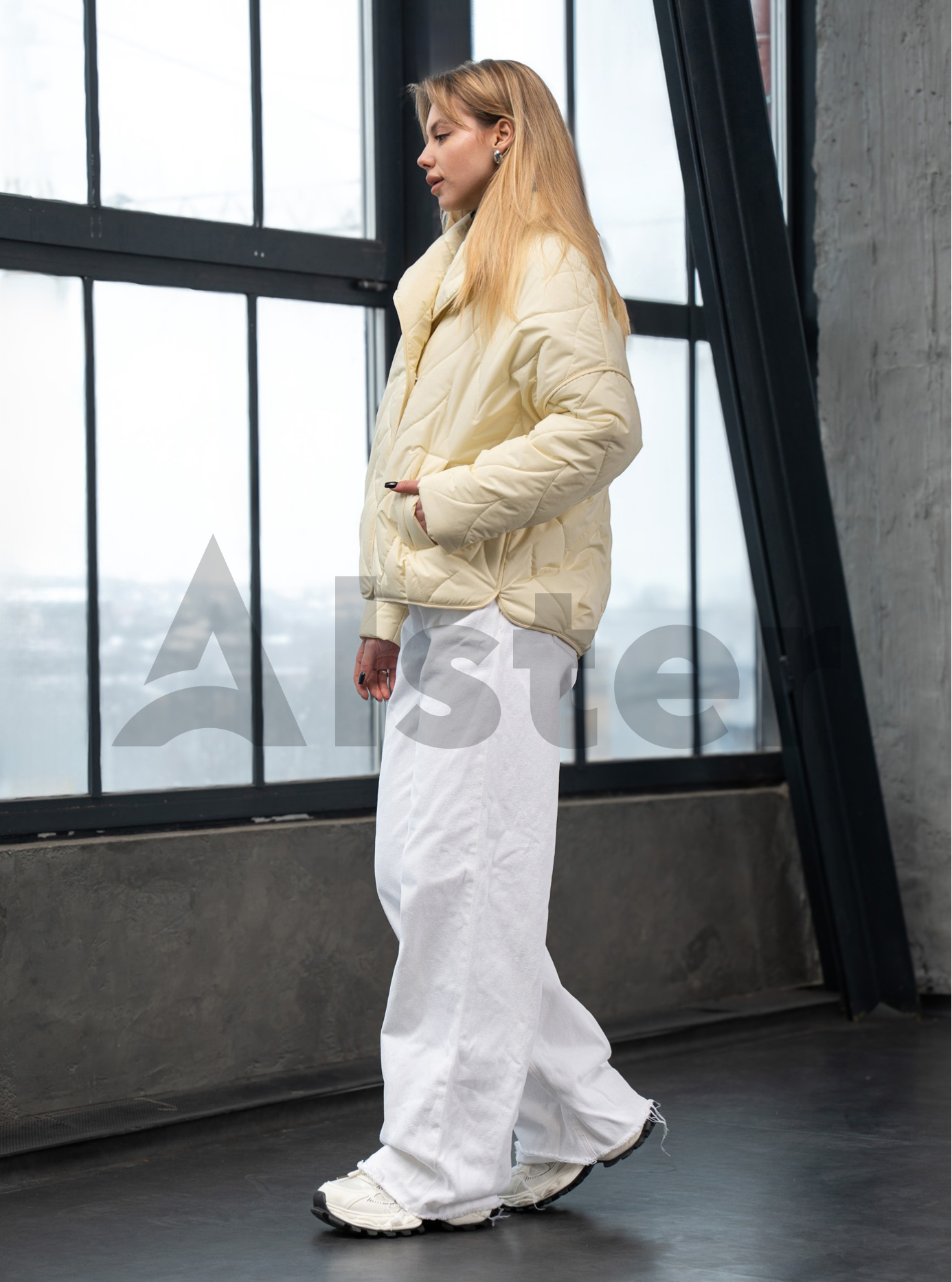 Женская демисезонная куртка Kattaleya 695 Светлый желтый 42 (KTL695-16): фото - Alster.ua