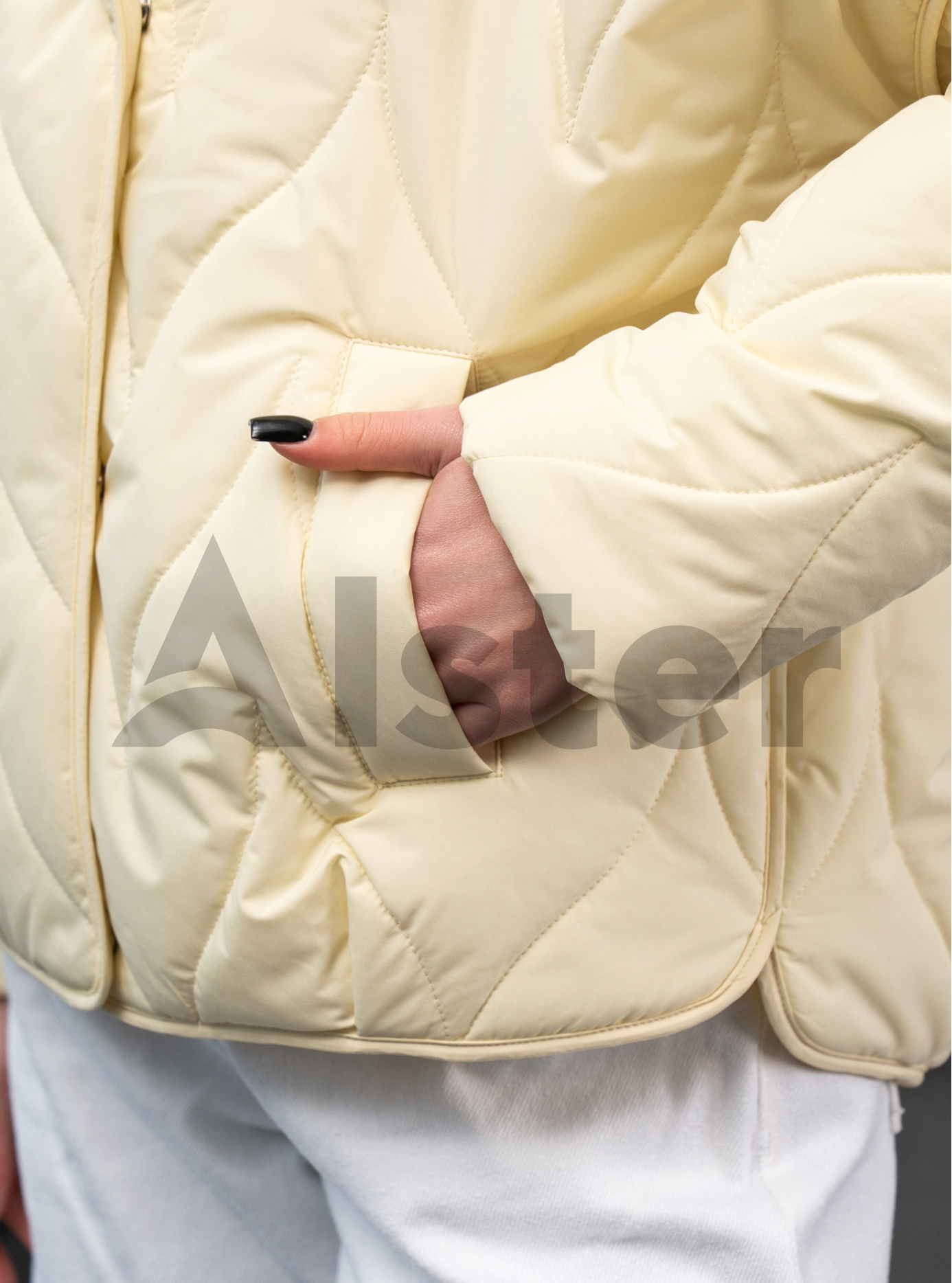 Женская демисезонная куртка Kattaleya 695 Светлый желтый 42 (KTL695-16): фото - Alster.ua