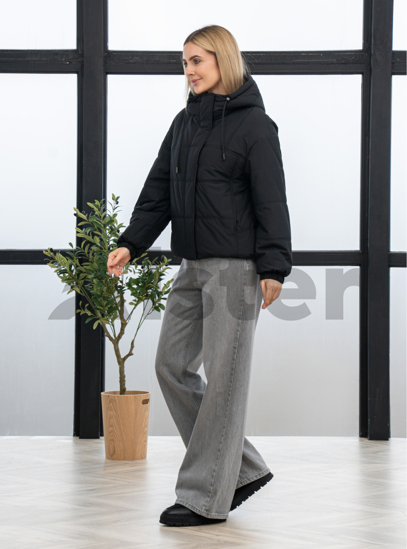 Женская демисезонная куртка Meajiateer 27MJ6626 Чёрный XL (27MJ6626-04): фото - Alster.ua