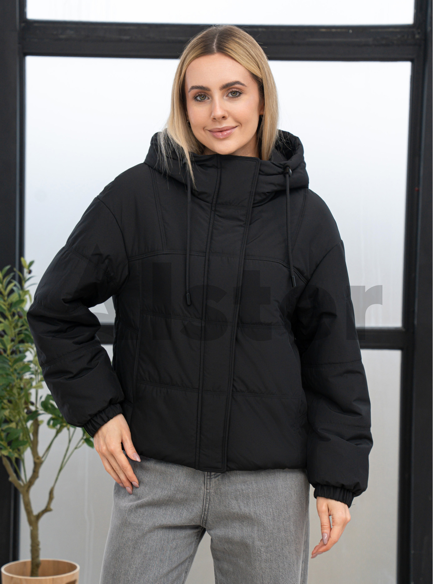 Женская демисезонная куртка Meajiateer 27MJ6626 Чёрный XL (27MJ6626-04): фото - Alster.ua