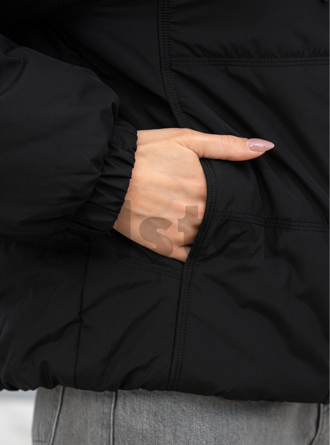 Женская демисезонная куртка Meajiateer 27MJ6626 Чёрный XL (27MJ6626-04): фото - Alster.ua