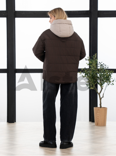 Женская демисезонная куртка Meajiateer 6659 big size