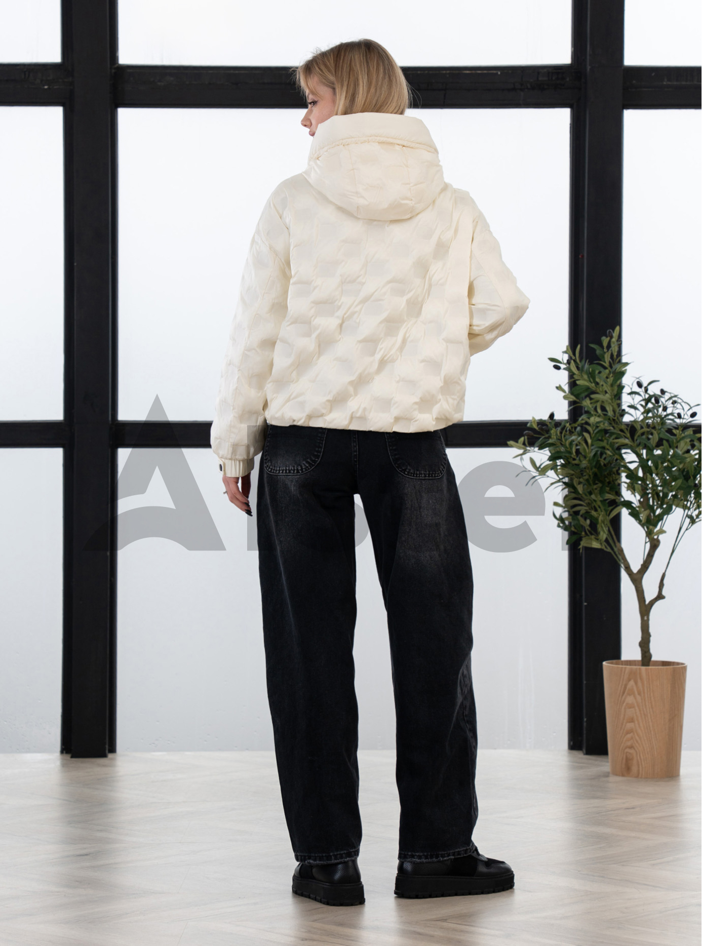 Демисезонная женская куртка Symonder 6900 Молоко S (26SYR6900-01): фото - Alster.ua