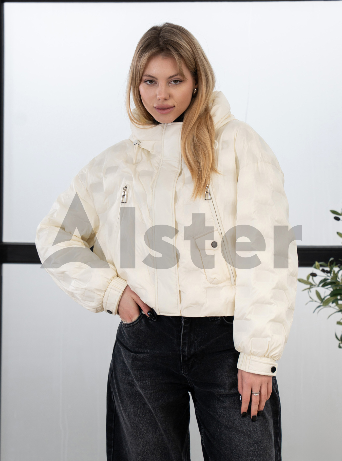 Демисезонная женская куртка Symonder 6900 Молоко S (26SYR6900-01): фото - Alster.ua