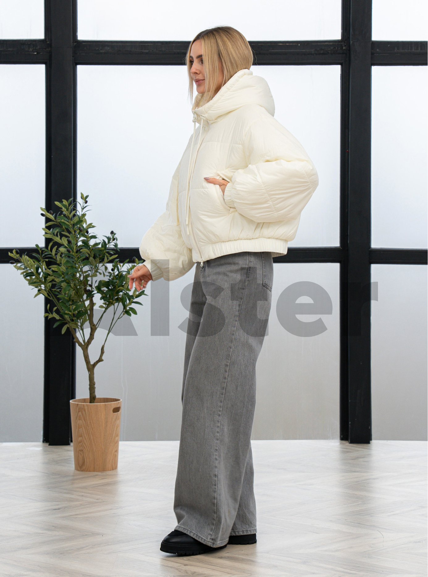 Демисезонная женская куртка Towmy 7466 Светлый желтый L (26TM7466-06): фото - Alster.ua