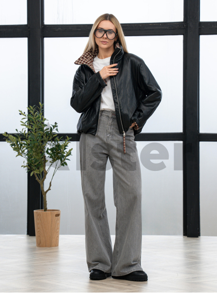 Куртка с эффектом кожи Vivilona 27304