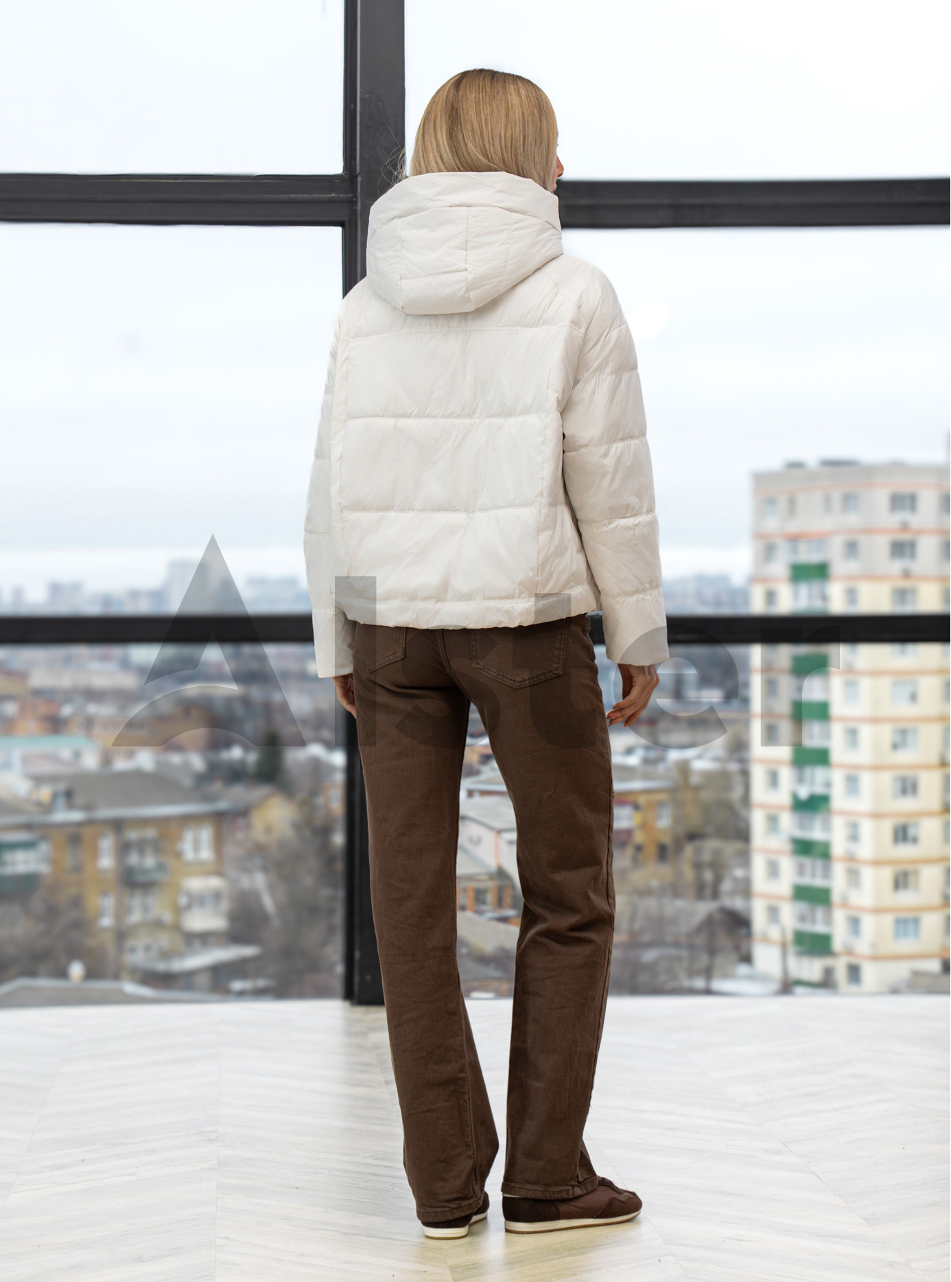 Демисезонная женская куртка Vivilona 2733 Белый S (26VIV2733-05): фото - Alster.ua