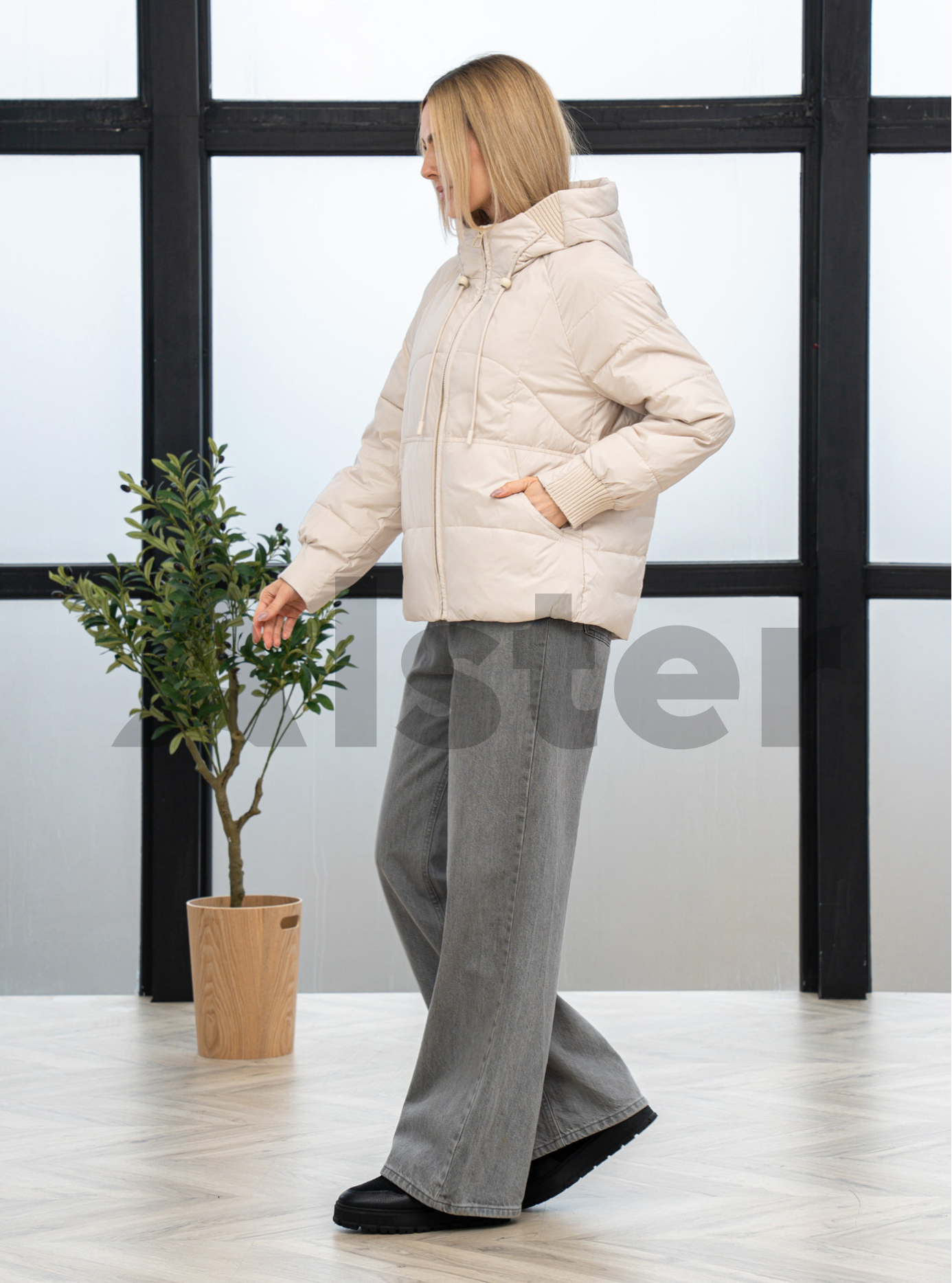 Демисезонная женская куртка Vivilona 2770 Молоко M (26VIV2770-01): фото - Alster.ua