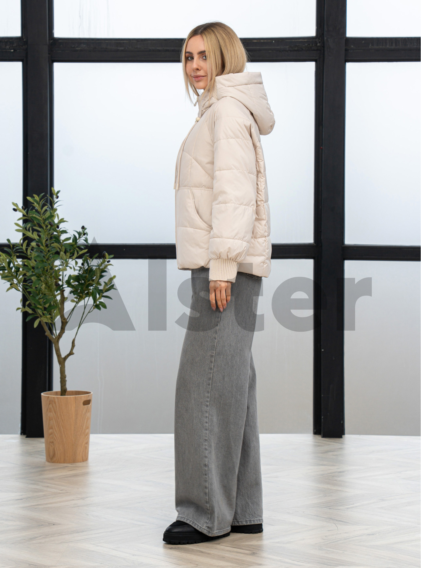 Демисезонная женская куртка Vivilona 2770 Молоко M (26VIV2770-01): фото - Alster.ua