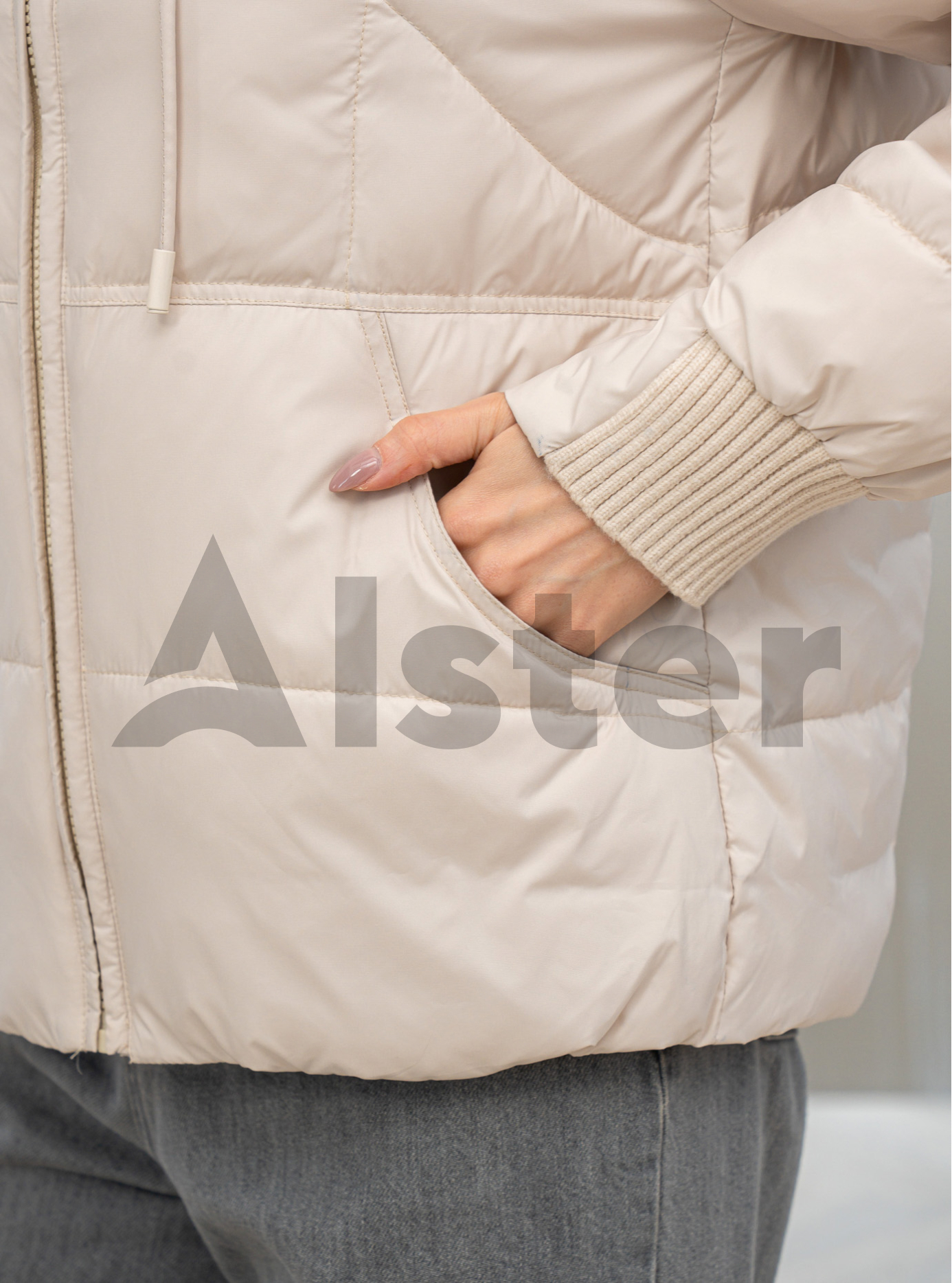 Демисезонная женская куртка Vivilona 2770 Молоко M (26VIV2770-01): фото - Alster.ua