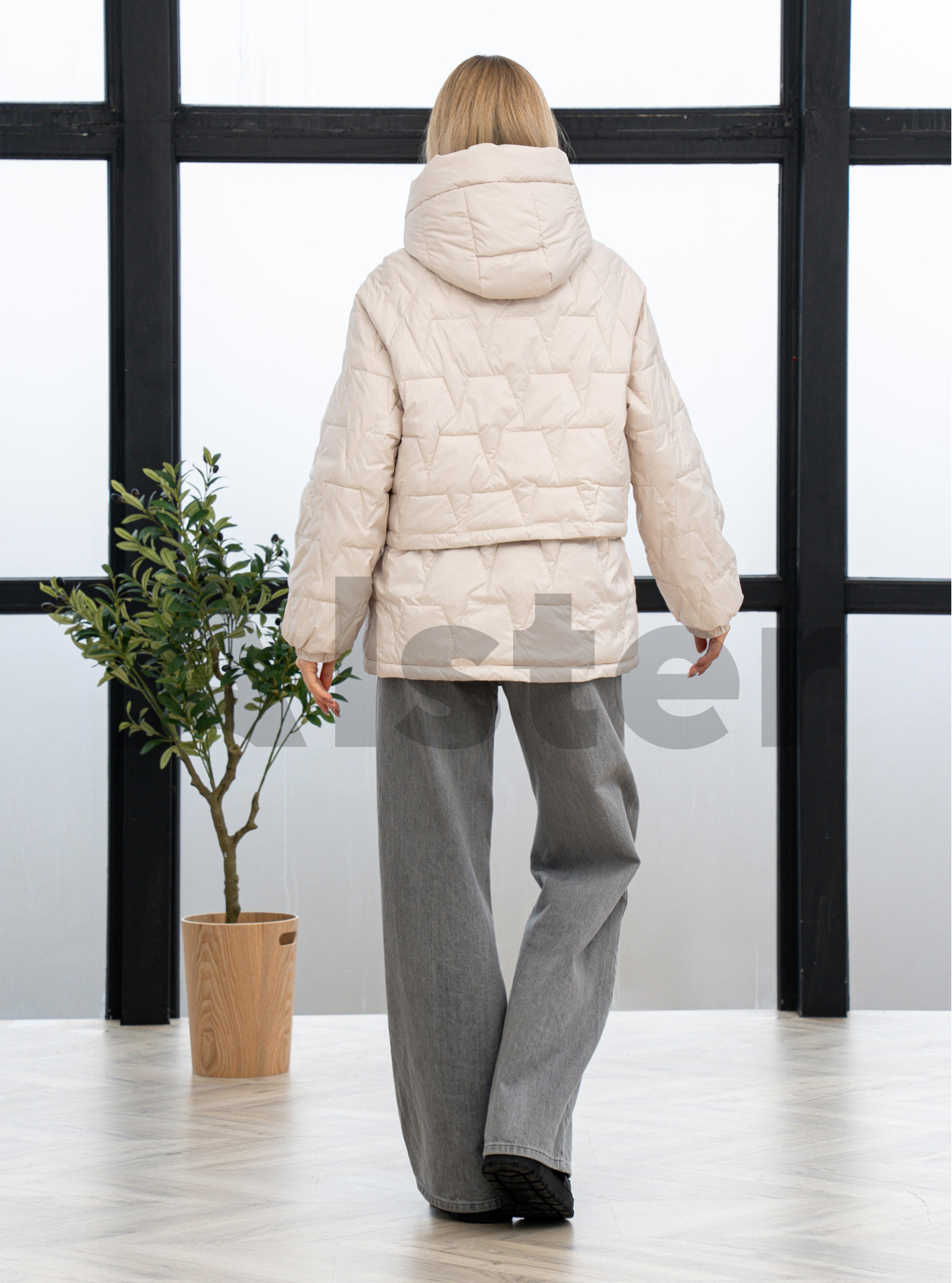 Демисезонная женская куртка Vivilona 2775 Молочный XL (26VIV2775-04): фото - Alster.ua