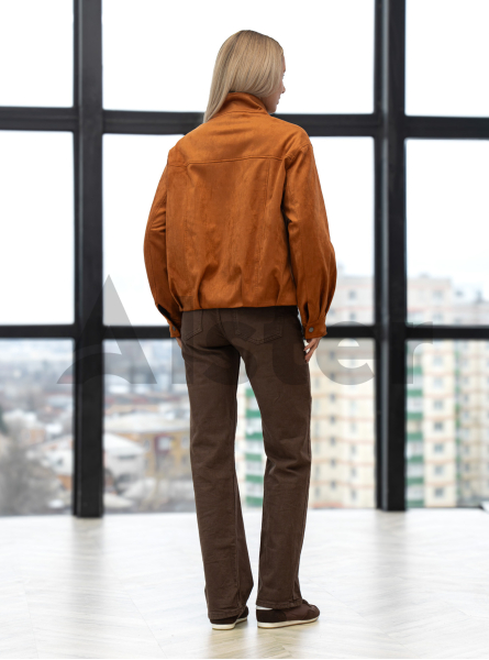 Куртка с эффектом замши Vo-Tarun 27VOT-907