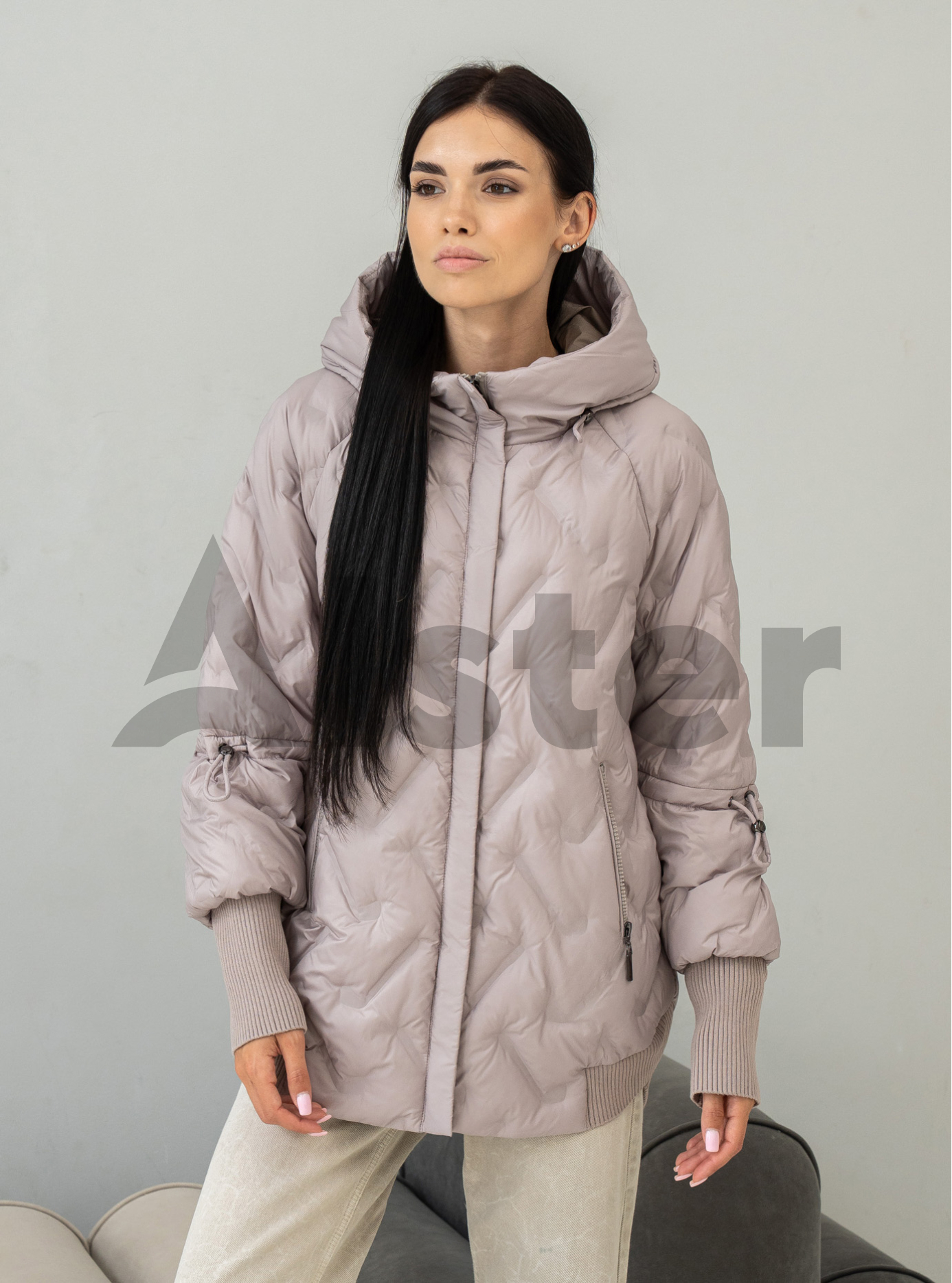Жіноча демісезонна куртка Symonder 736 Срібний 3XL (26CR-736-20): фото - Alster.ua