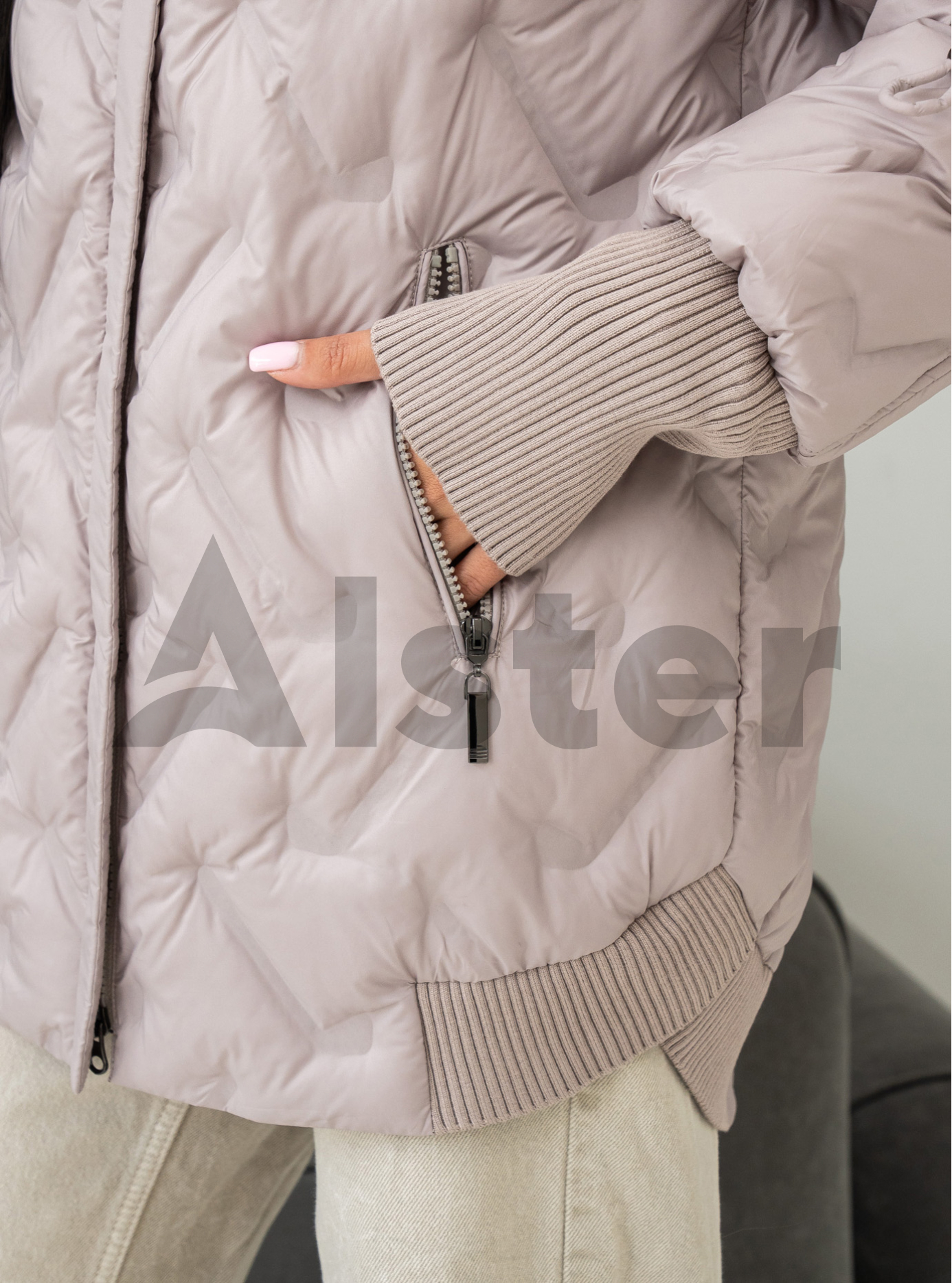Жіноча демісезонна куртка Symonder 736 Срібний 3XL (26CR-736-20): фото - Alster.ua