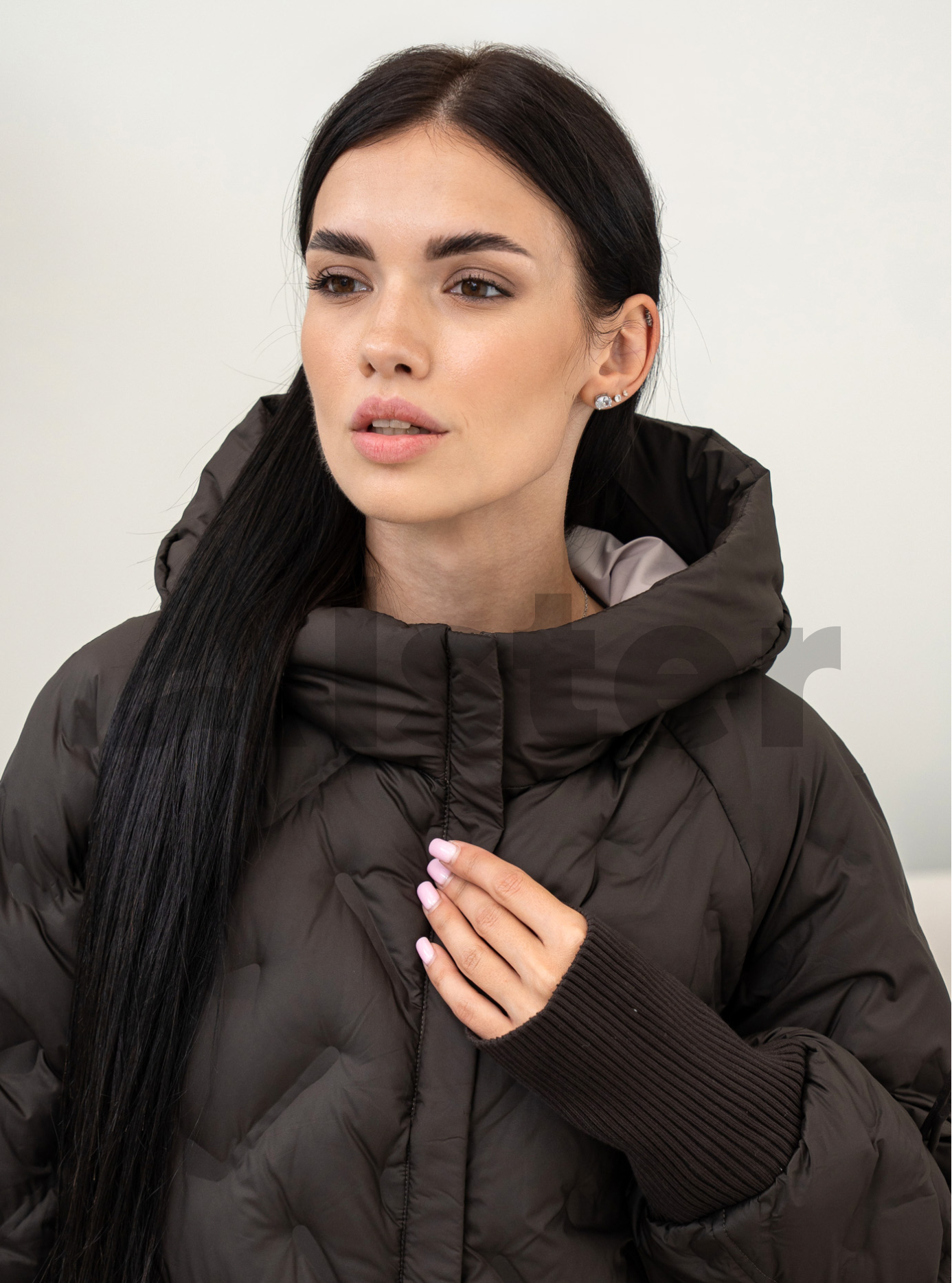 Жіноча демісезонна куртка Symonder 736 Шоколадний 2XL (26CR-736-04): фото - Alster.ua
