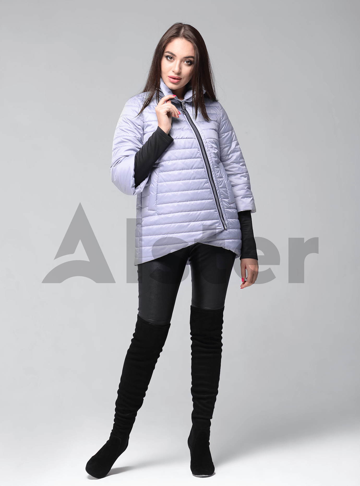 Женская куртка демисезонная Лиловый 54 (02-KT190468): фото - Alster.ua