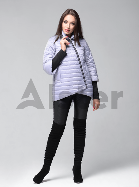 Женская зимняя куртка косой крой Женская зимняя куртка косой крой